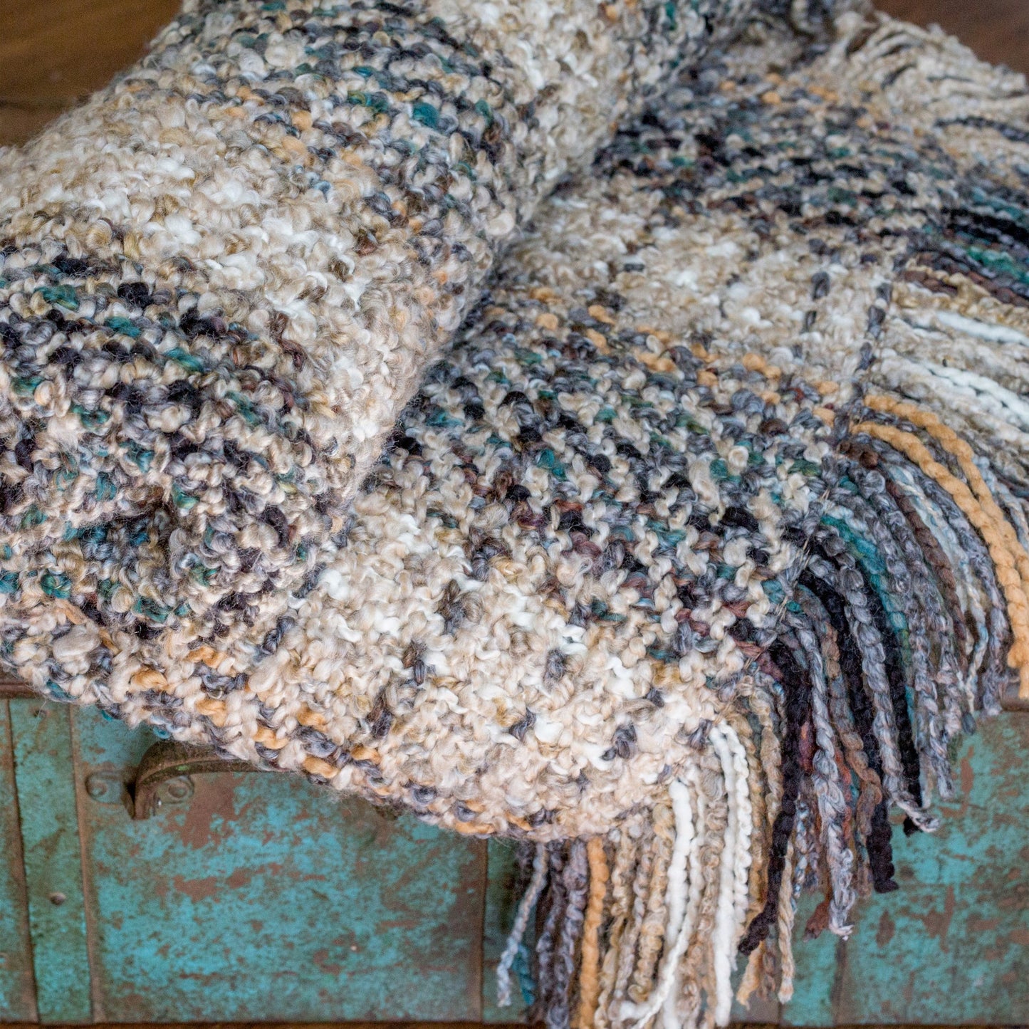 202-056 Ombre Driftwood Throw