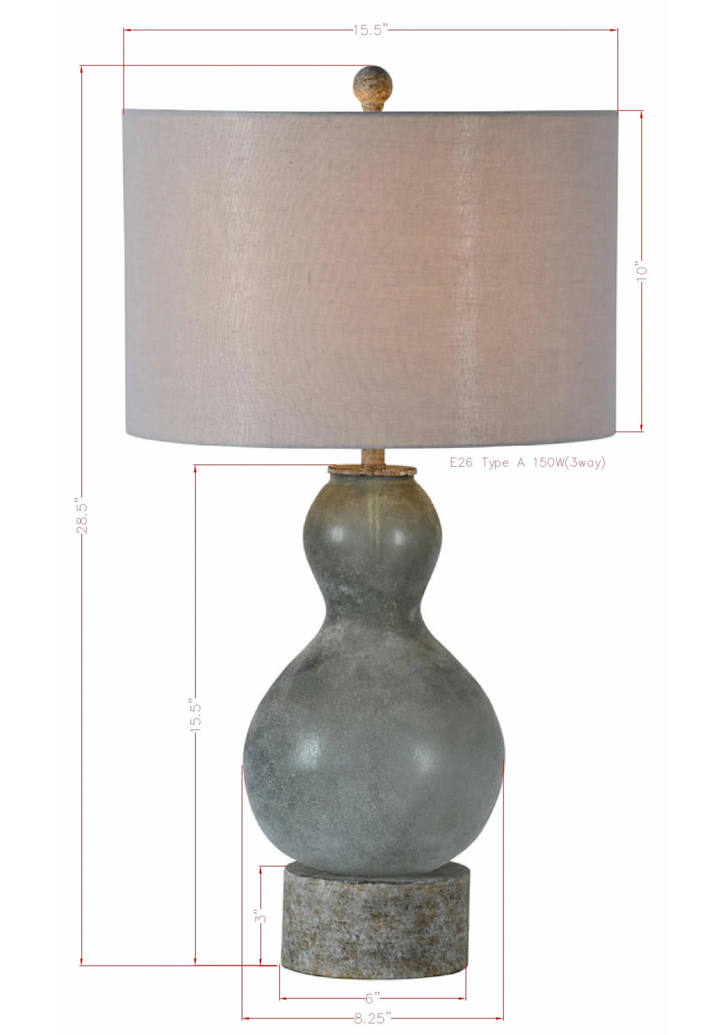 73058 Amora Table Lamp