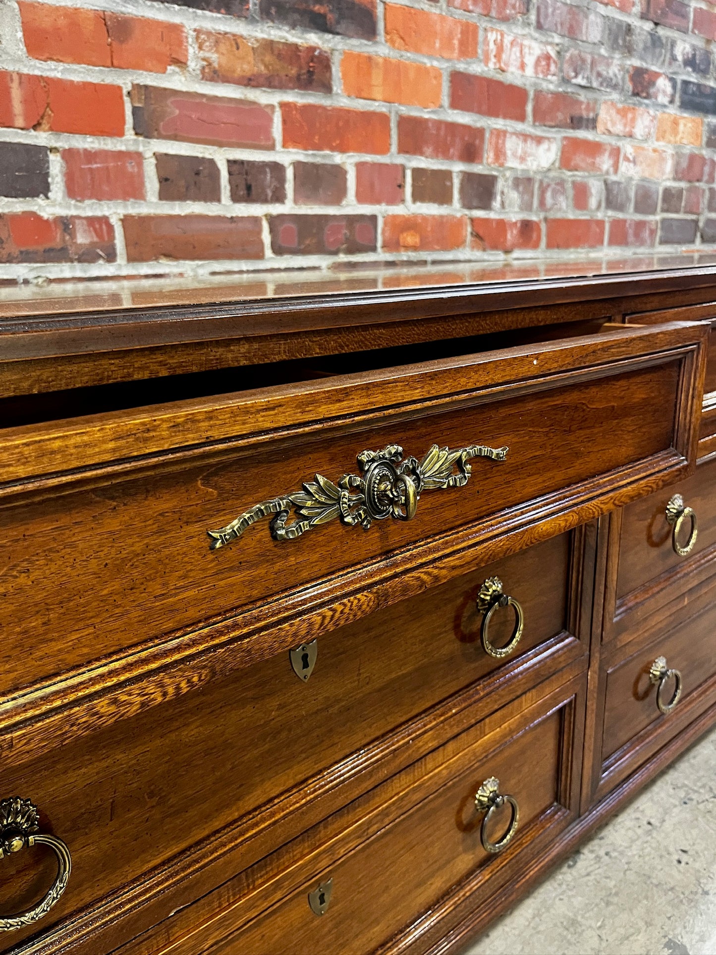 Antique Long Dresser (C)