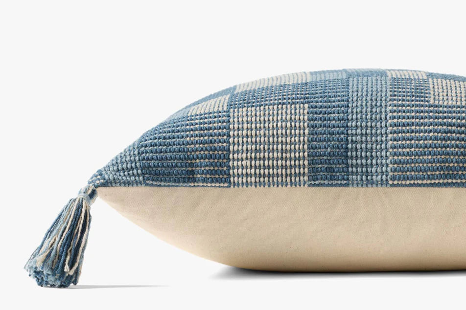 20x20 PLL0174 Blue Pillow