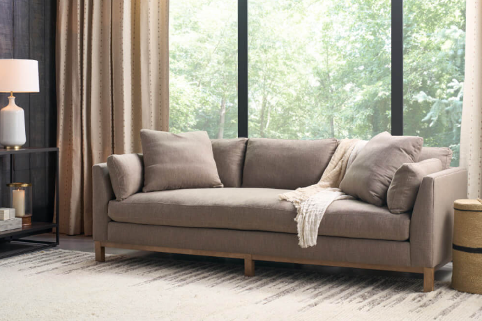 BOD-233-EXP 99” Boden Sofa - Mocha Kid-proof