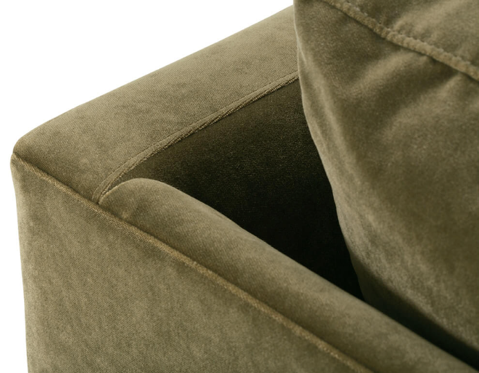 LEO-022-EXP Leo Express Velvet Sofa
