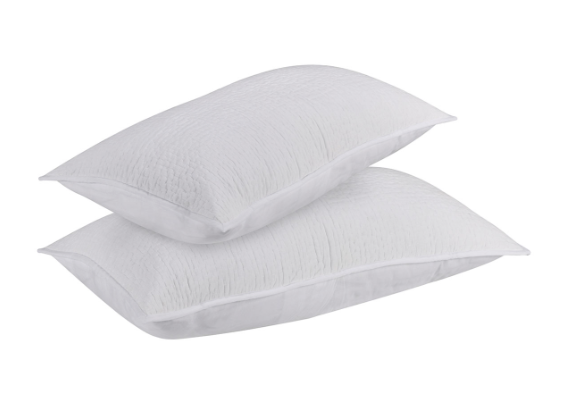 BEDQ5508Q Danica White 3pc Queen Quilt Set