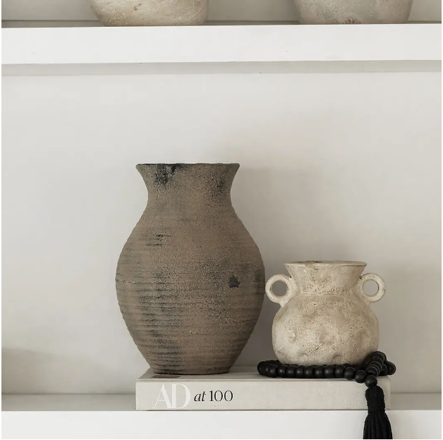 Handmade Clay Avery Vase  Sustainable Home Decor at