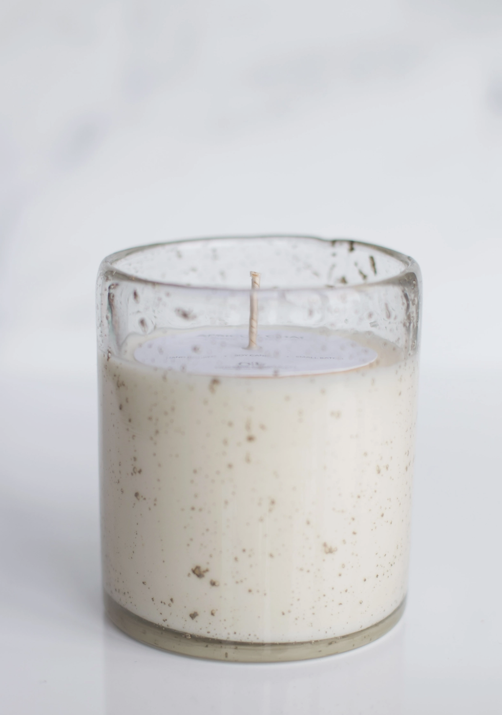 7011 Bubble/Flecked Candle Apples & Maple Bourbon