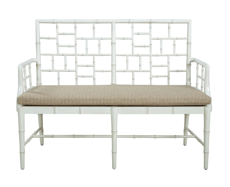 51876LT Cream Bellville Settee