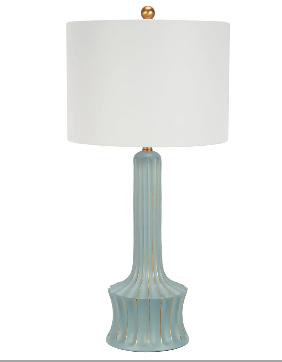 Brianna Teal Table Lamp