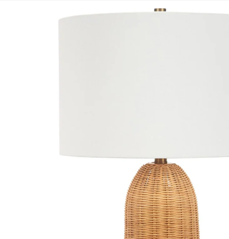 Freya Rattan Table Lamp