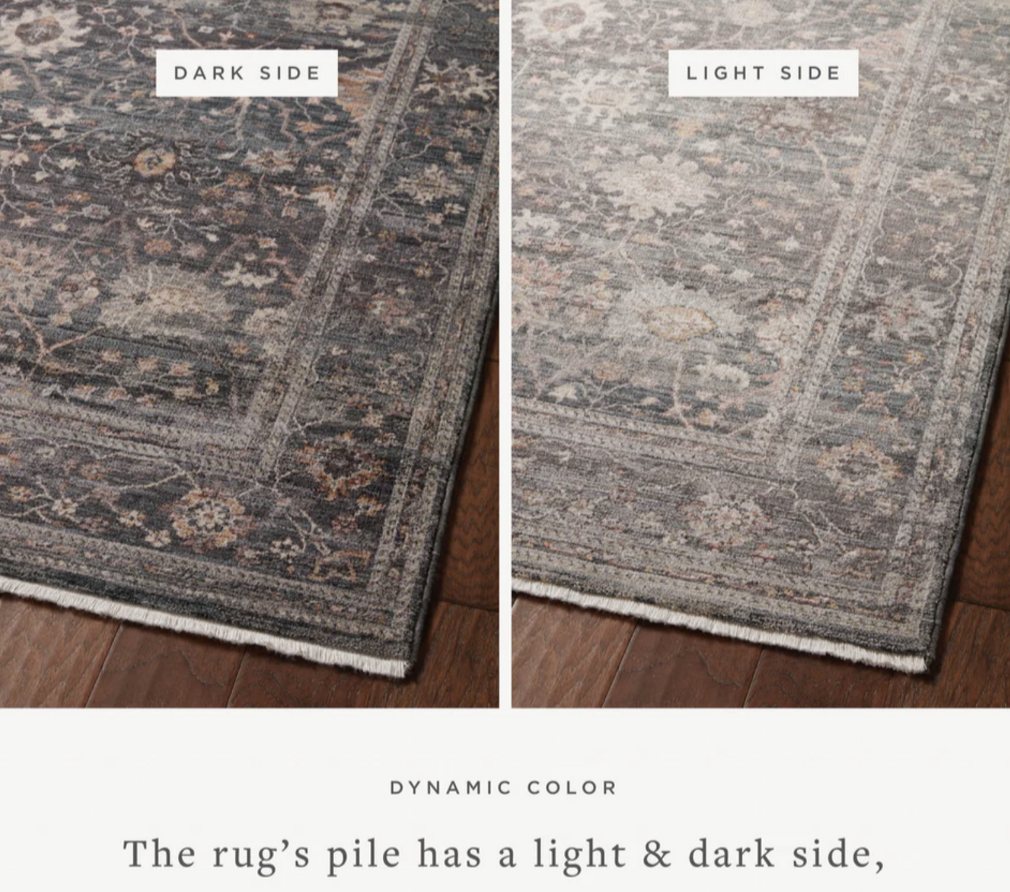 2X4 LYR-04 Ink/Multi Rug