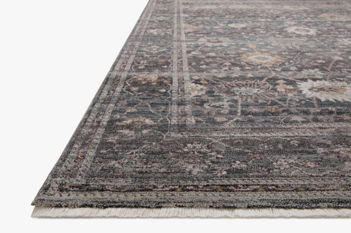 2X4 LYR-04 Ink/Multi Rug