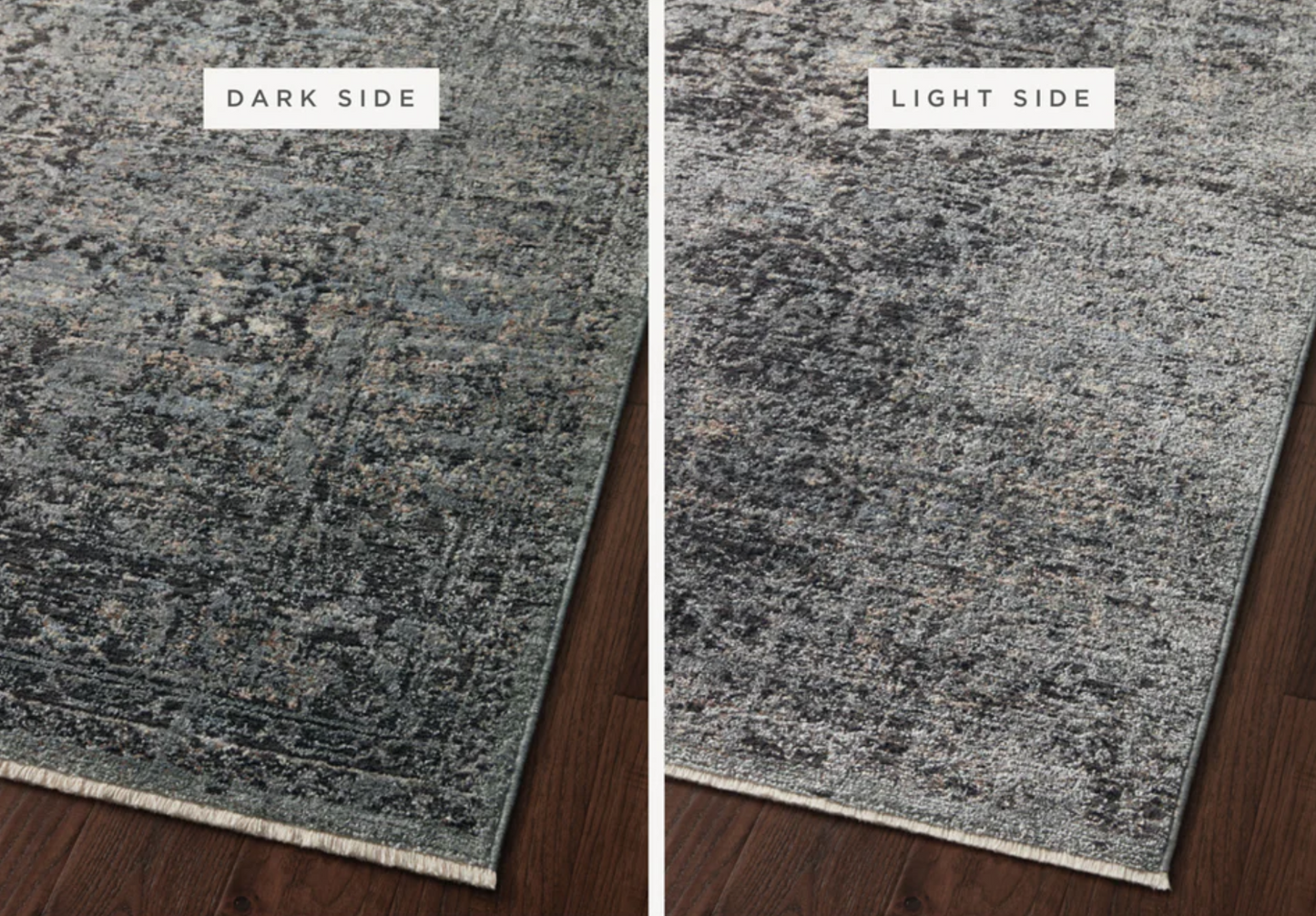8X10 SNN-07 Charcoal/Mist Rug