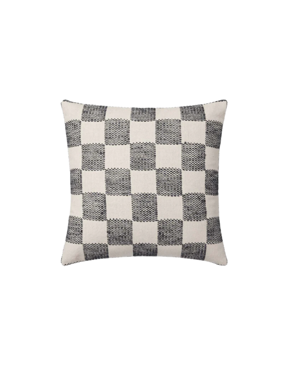 22x22 PLL0123 Black Pillow