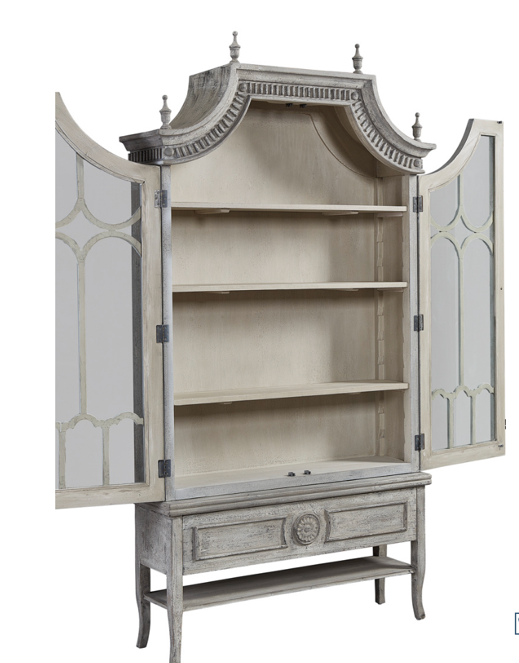 40-87-1 Reims Cathedral Arched Cabinet
