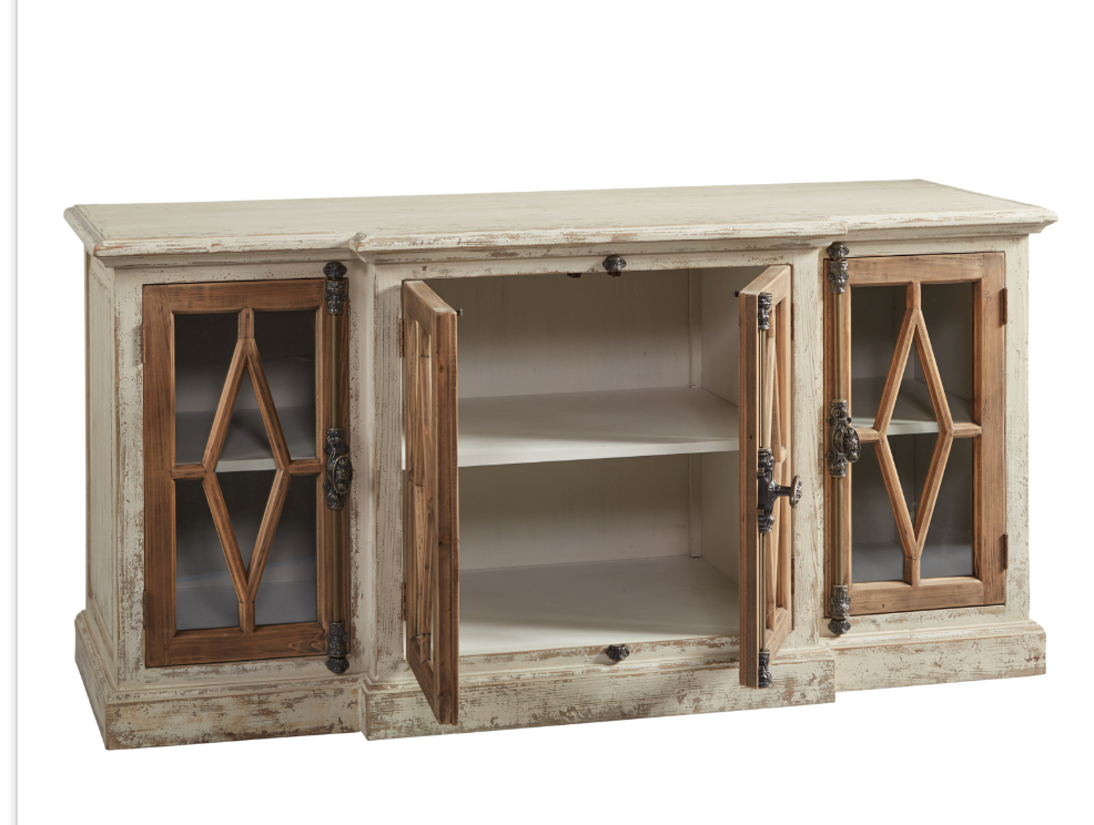 20-366 Dove Stalone Glass Front Server