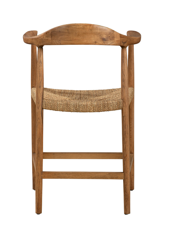 20-541 Natural Abraham Counter Stool