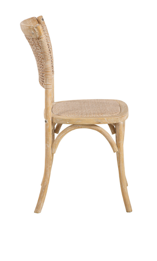 20-548 White Washed Halsey Side Chair