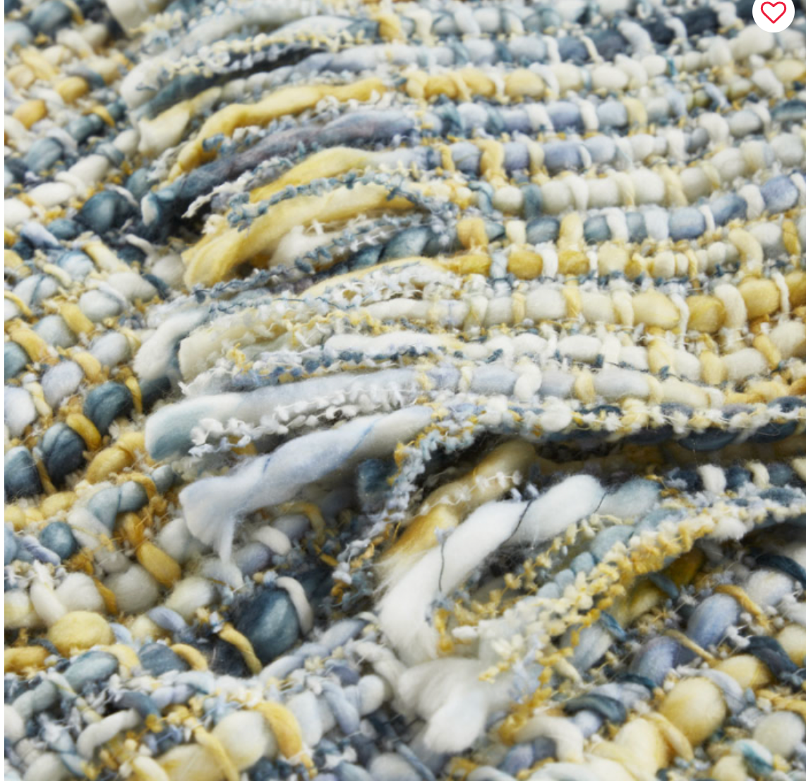 TH111 Chunky Tie Dye Weave Throw