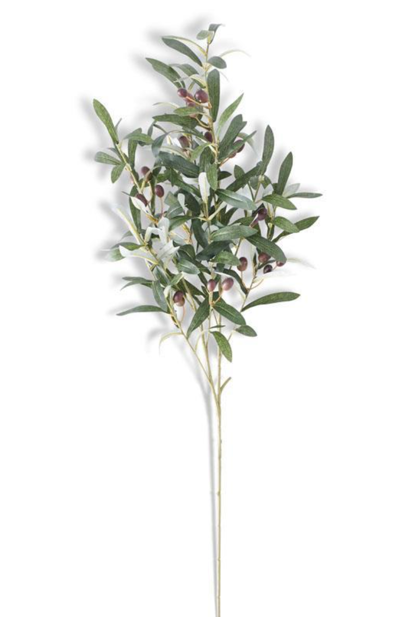 15211B 42" Olive Leaf Spray