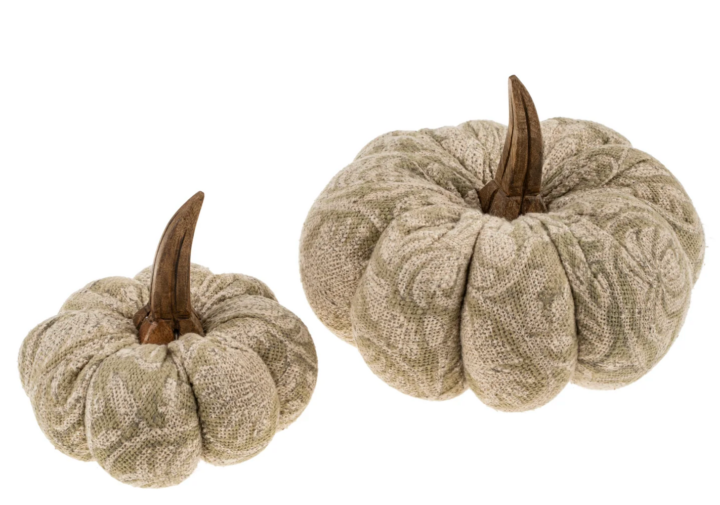 5-3053 Block Print Pumpkin S, Green