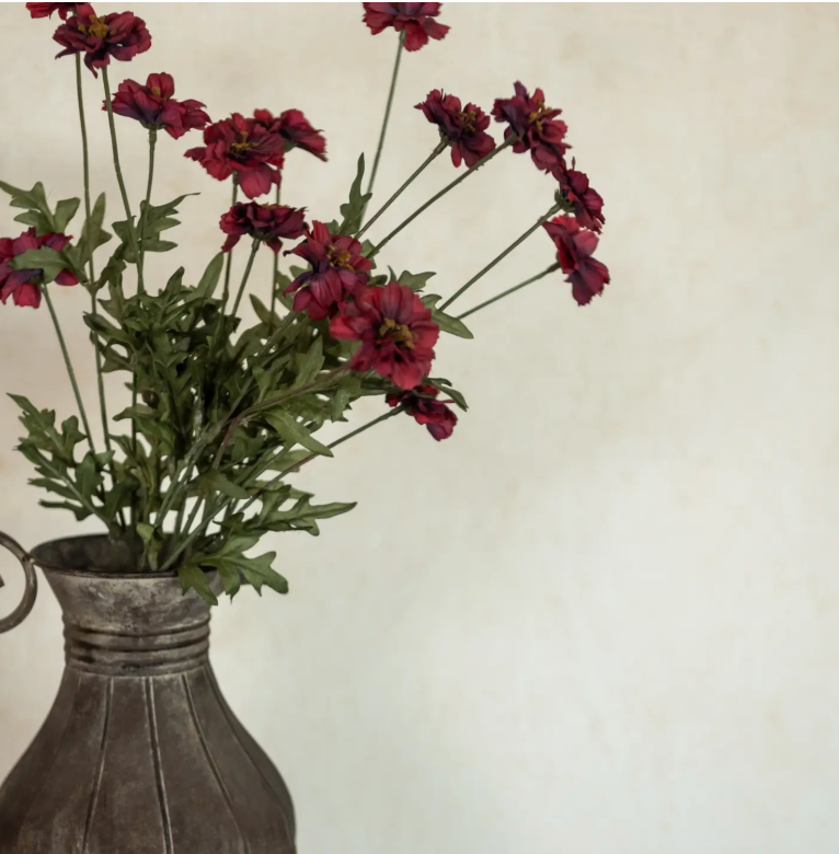 G224926 29.75" Burgundy Coreopsis Spray