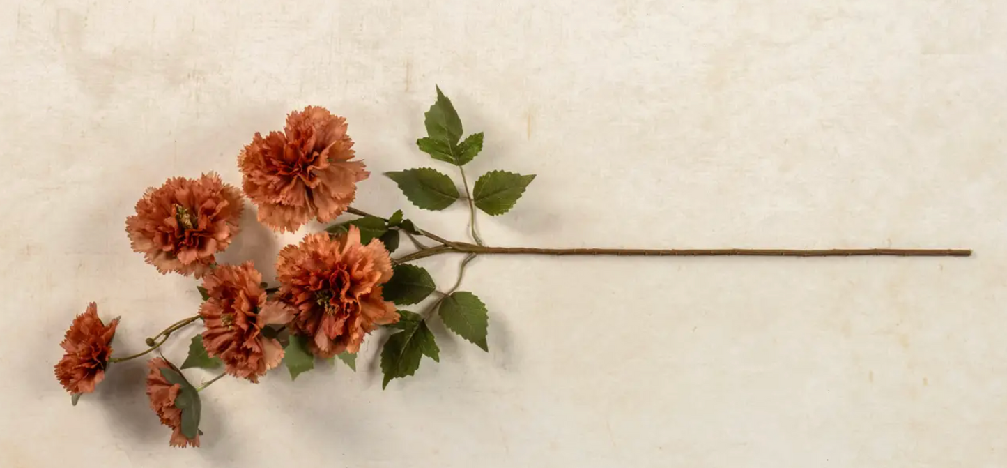 G233545 30.5" Brown Carnation Spray