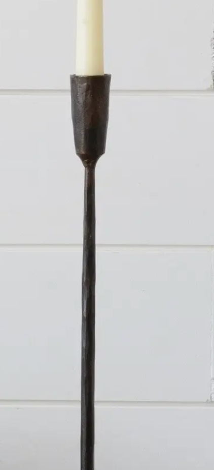 8R7774-L Candle Holders - Black Iron
