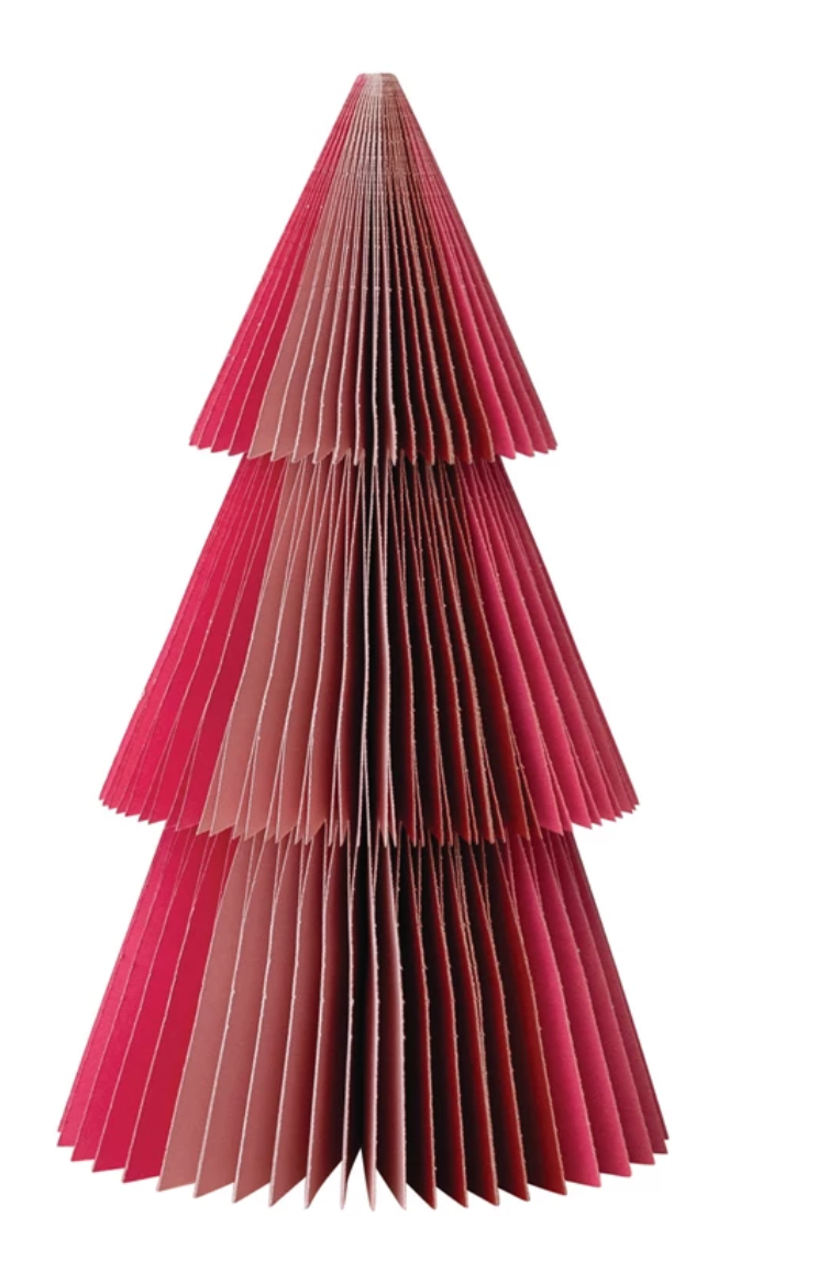 XS7818 Paper Folding Honeycomb Tree, Multi Color
