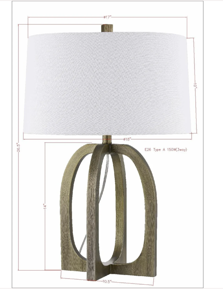 70959 Reid Table Lamp
