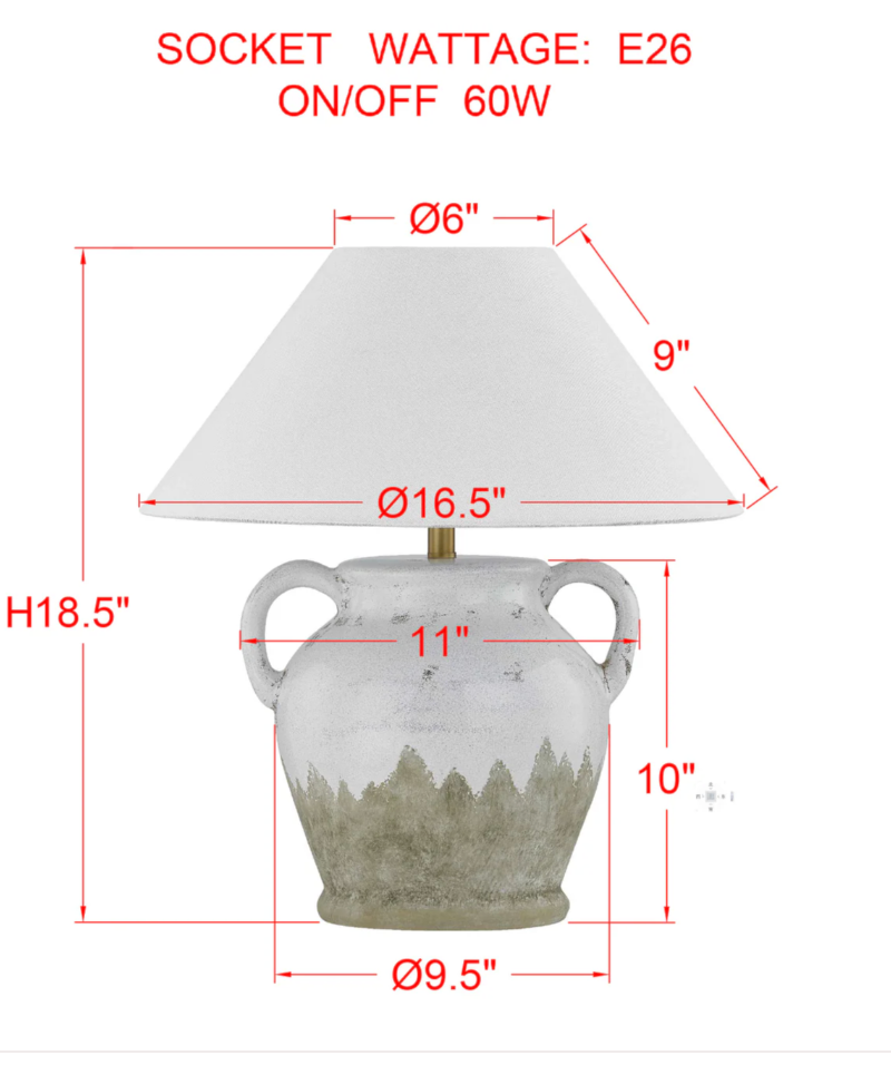 725158 Mona Table Lamp