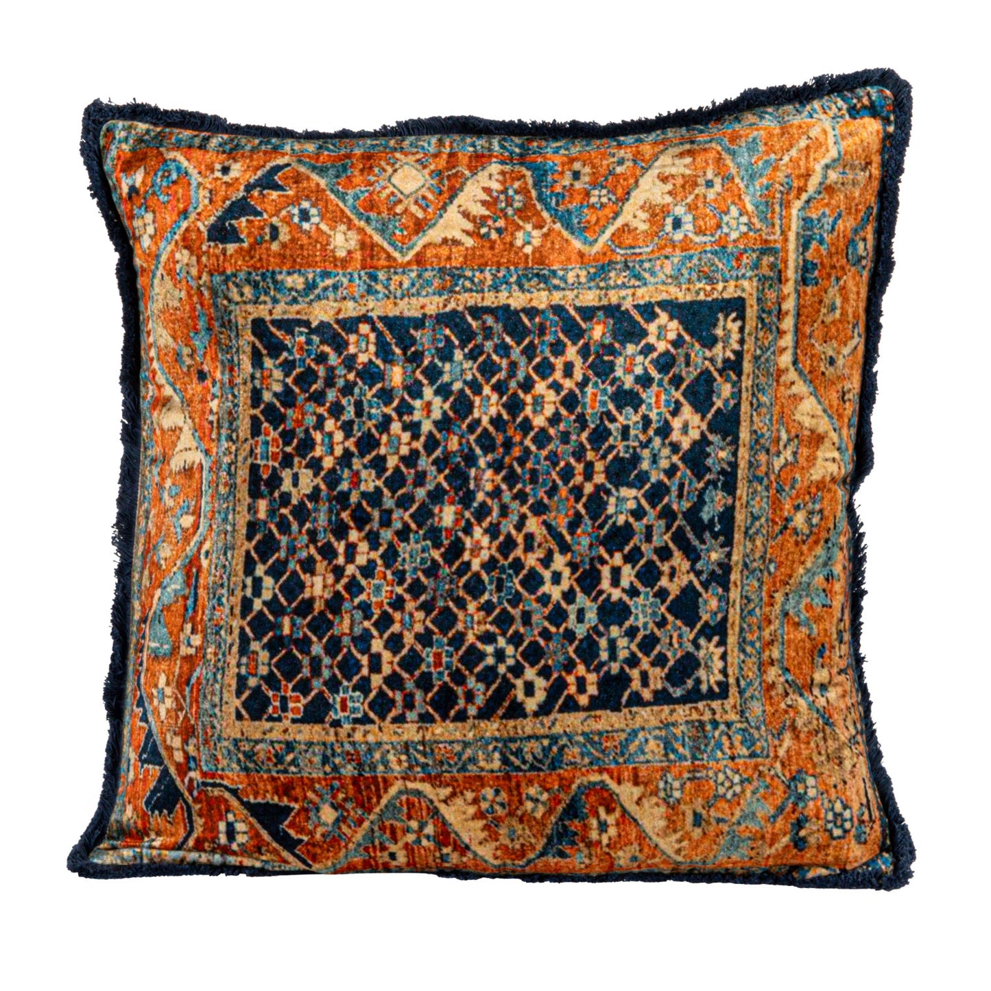 DF9895 20x20 Vintage Carpet Pattern Pillow