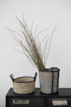 IC157 Hand-Woven Seagrass Basket