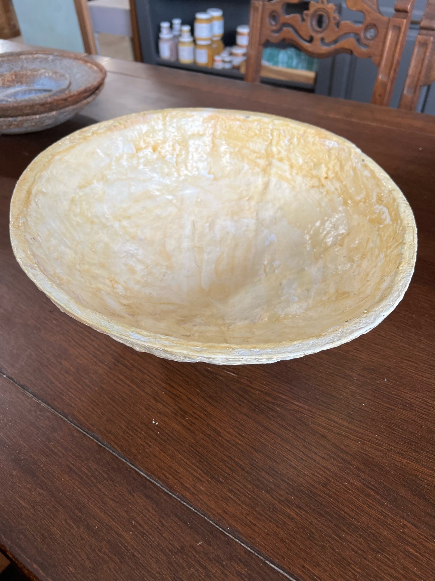 IC192 Paper Mache Bowl