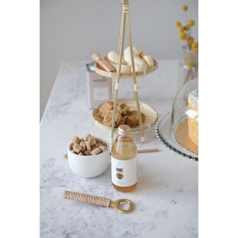 IC110 Bamboo & Brass Bottle Opener