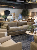 Sylvie 100" Extra Deep Sofa in Fabric 13755-80