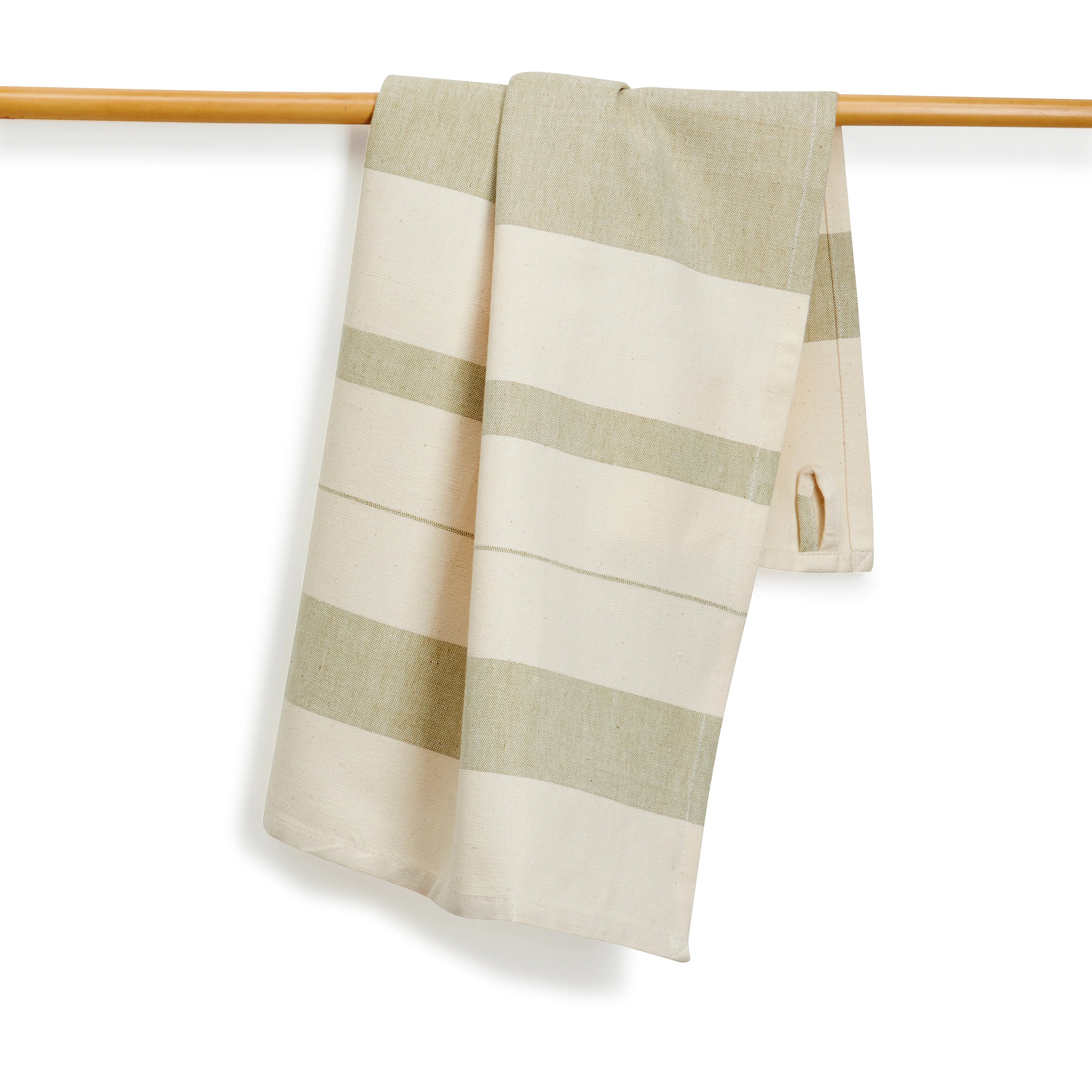Cotton Kitchen Towel Sage, 251-03-KT