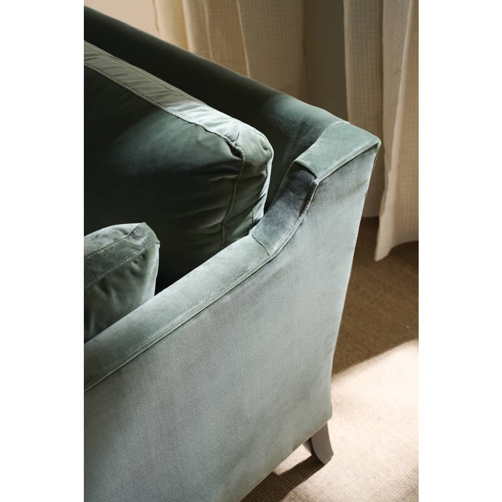 Quick Ship 71" Madeline Moss Velvet Sofa