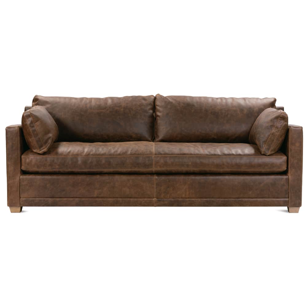 SYLVIE-L-022-KL252-76-FL 88" Sylvie Leathe Sofa in KL252-76