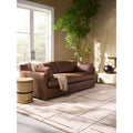 SYLVIE-L-022-KL252-76-FL 88" Sylvie Leathe Sofa in KL252-76