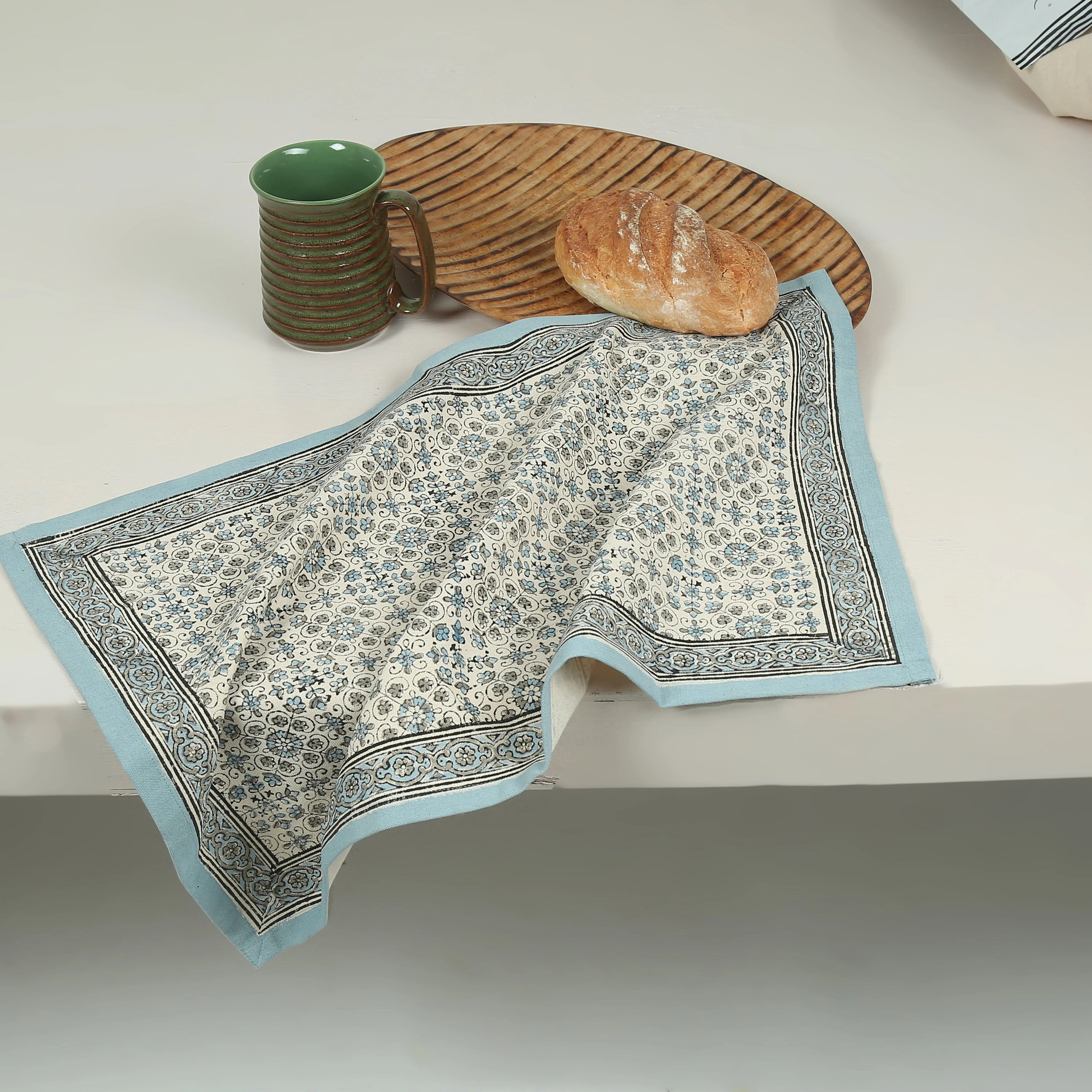 Cotton Kitchen Towel Lily River, 251-115-KT
