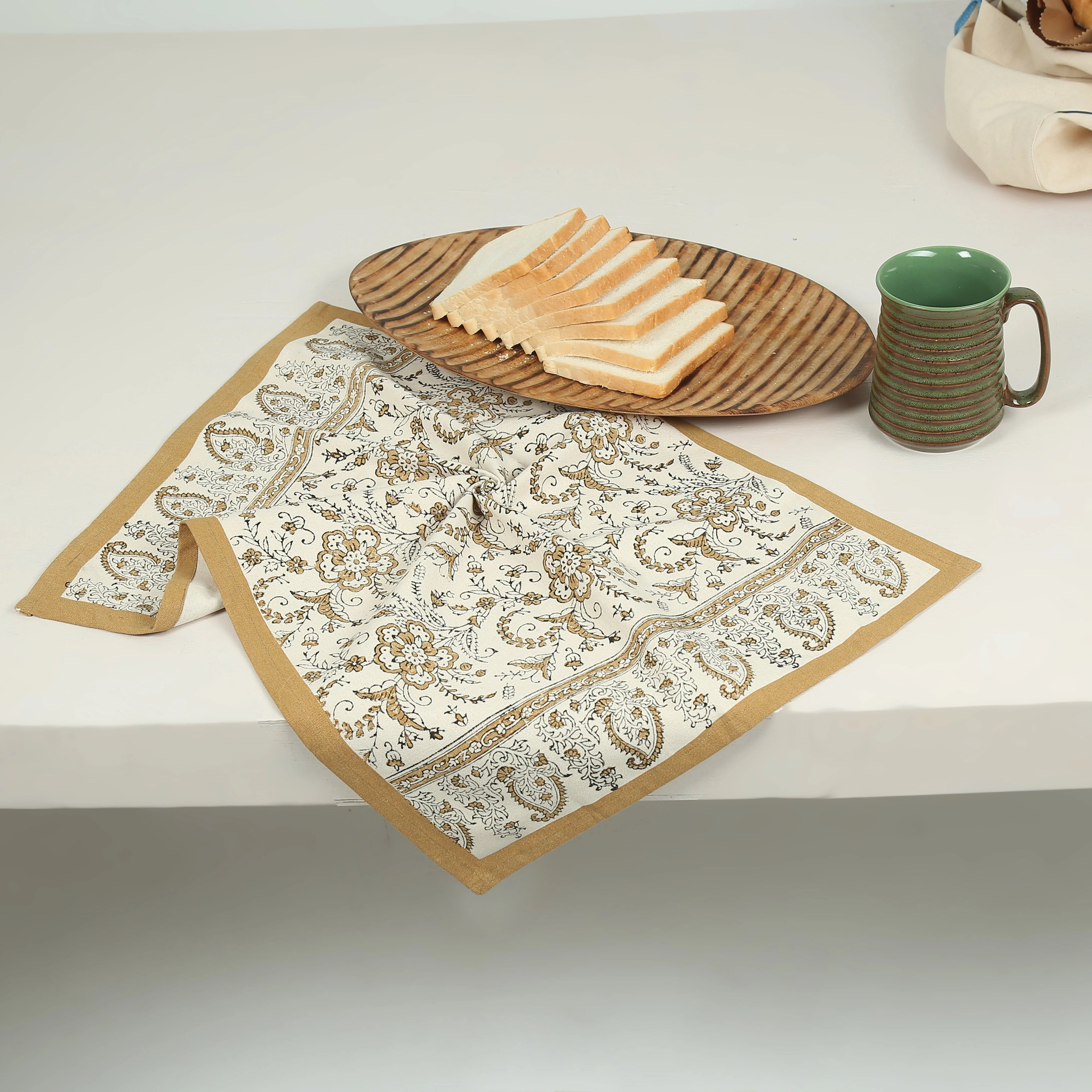 Cotton Kitchen Towel Sand, 251-123-KT