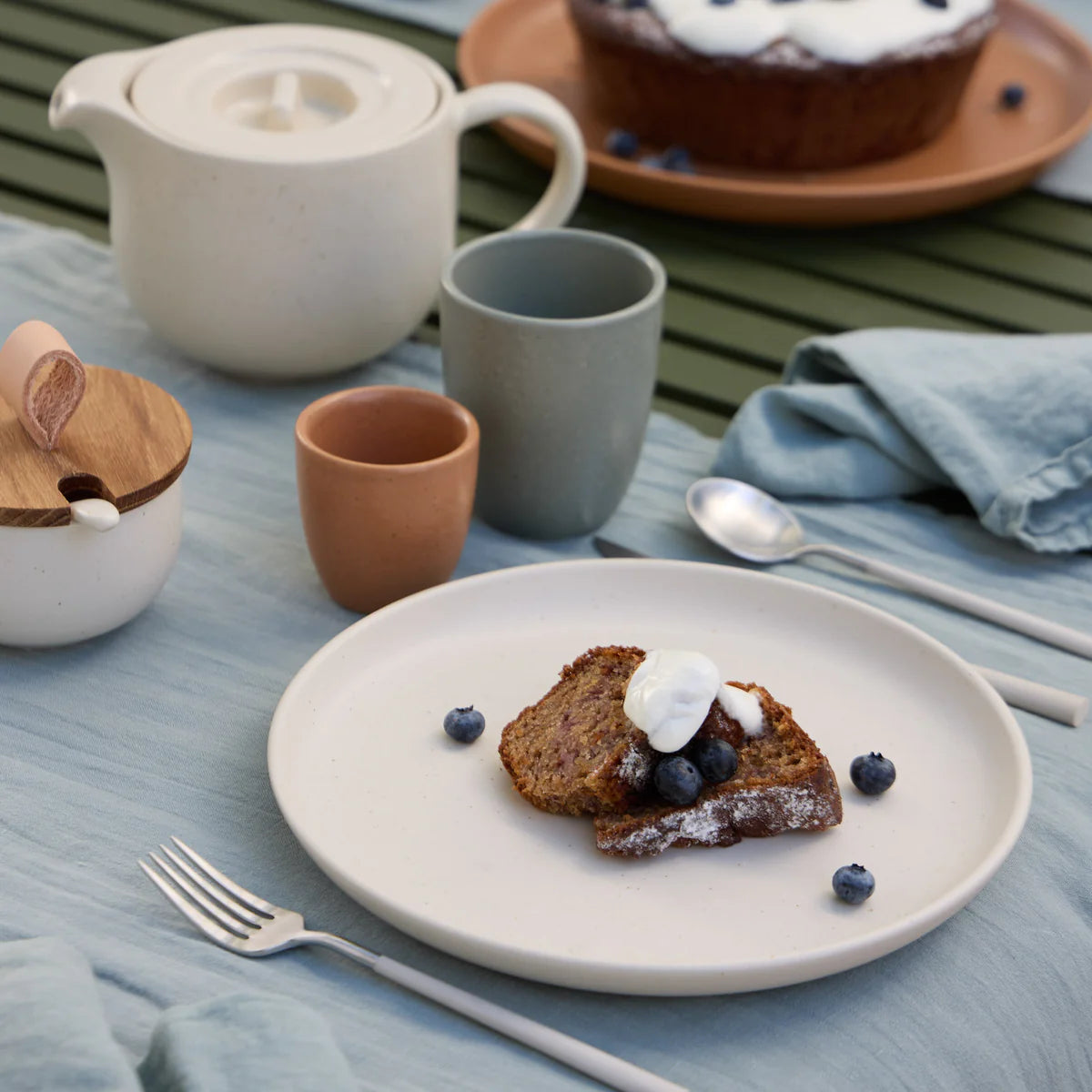 Salad Plate, Monterosa Cream-Cocoa, SOP231-CRC