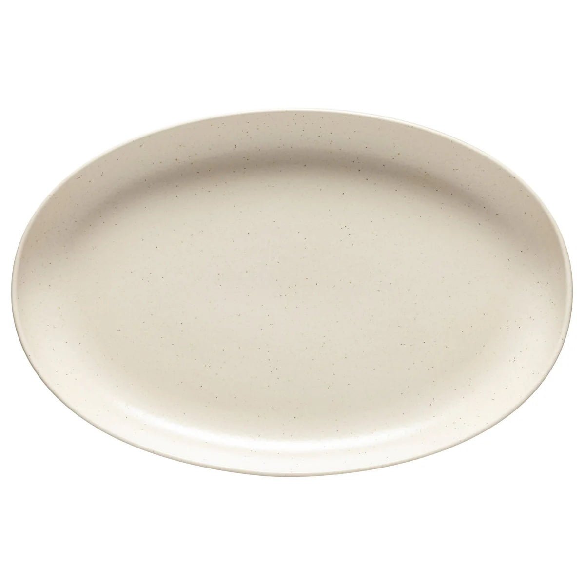 16" Oval Platter, Vanilla, SOA411-VAN