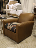 Desmond Leather Chair w/ 128CR-66 Cushion