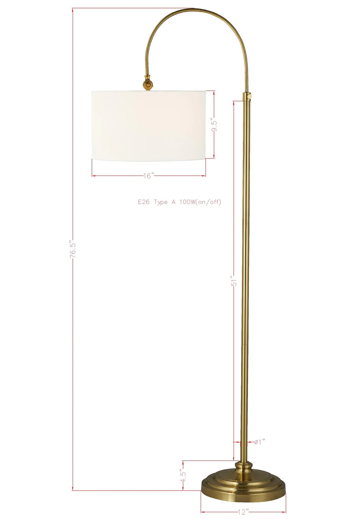 72574 Hope Floor Lamp
