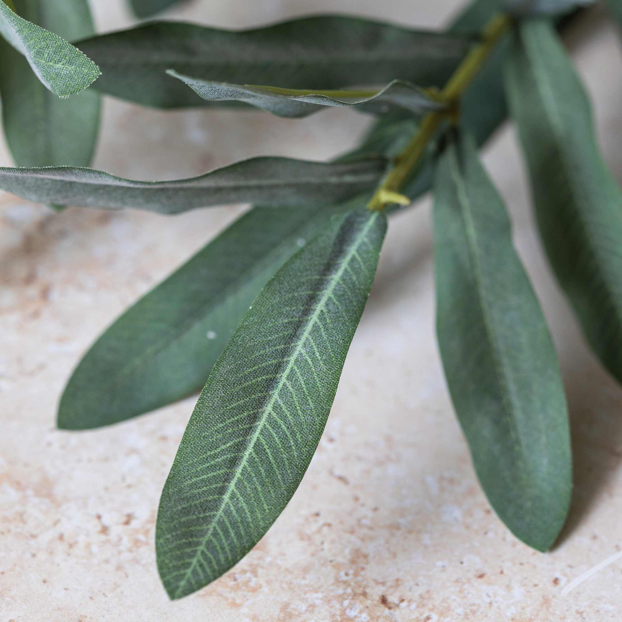 AA-X6-003 Artificial Olive Branch Soft Green