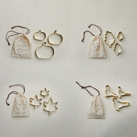 Stainless Steel Cookie Cutters: 4 Styles