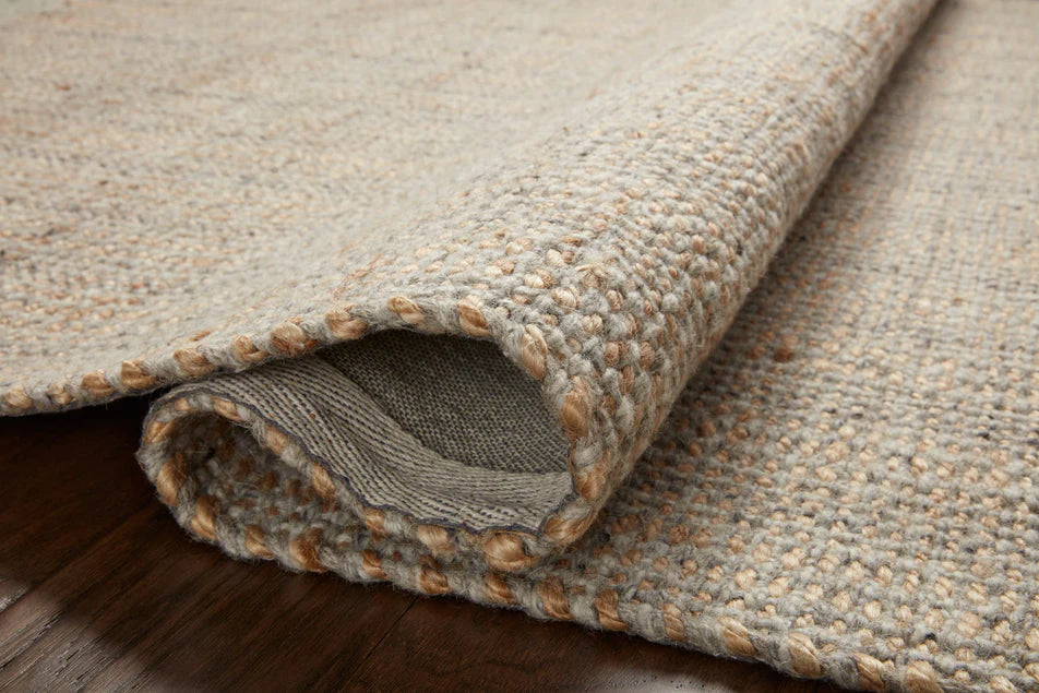 2x4 CRN-01 Grey/Natural Rug