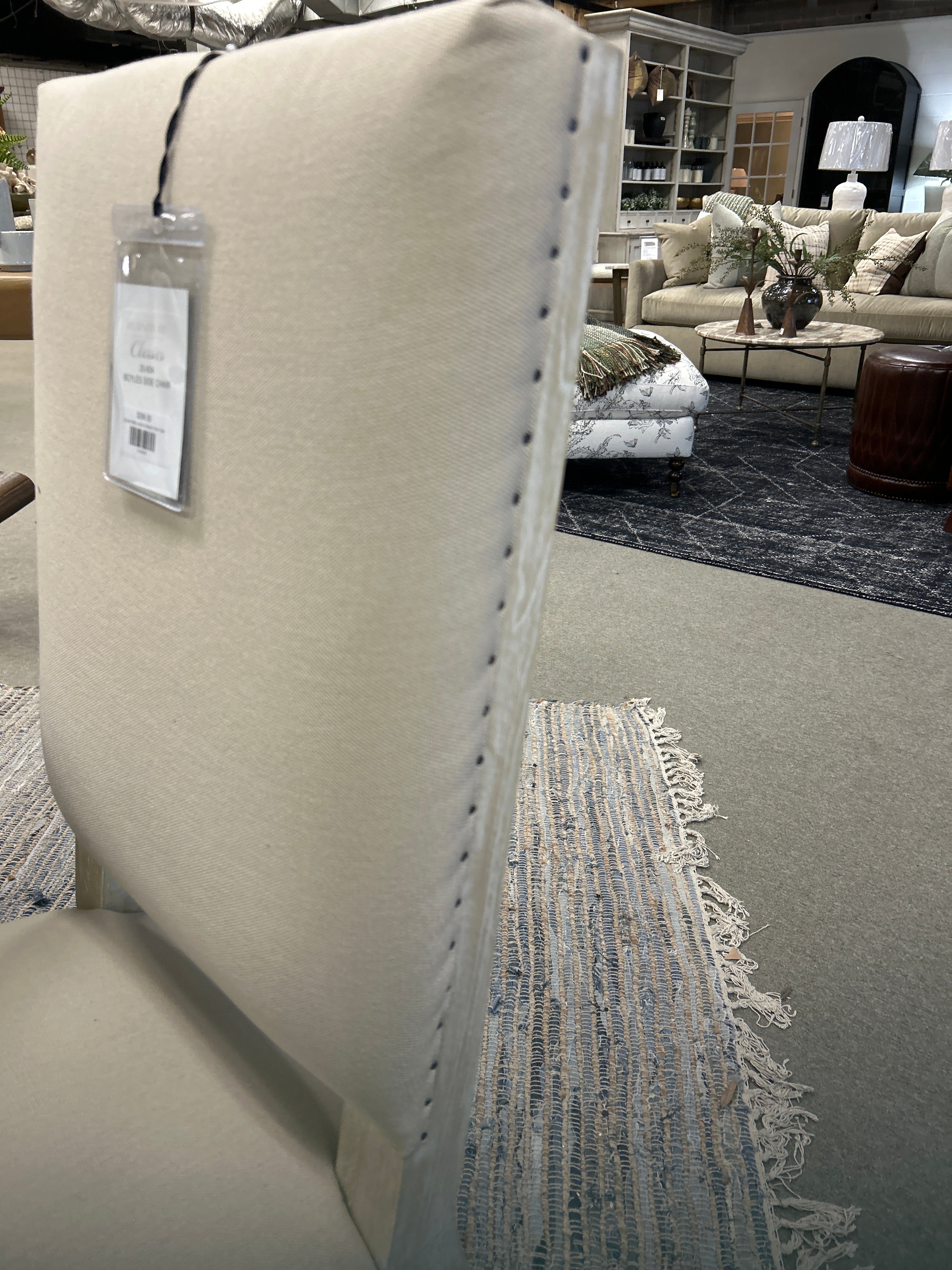 20-604 White Washed Boyles Side Chair