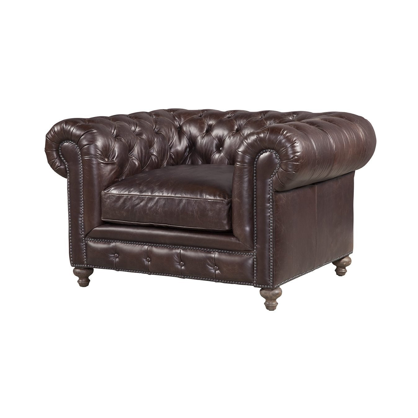 87BH81 Finn Leather Chair