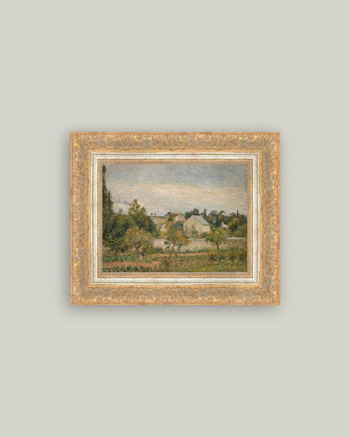 10x12 Hermitage Pontoise Framed Art, HERMITAGE-86-331
